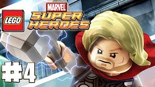 LEGO Marvel Superheroes  100 Guide  Level 4  Rebooted Resuited HD Gameplay Walkthrough [upl. by Nnahaid]