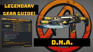 Borderlands 3 quotDNAquot Legendary Gear Guide [upl. by Brander]