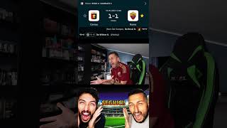 🤬 GenoaRoma 11‼️ genoa asroma livereaction seriea calcio football perte neiperte [upl. by Anirav]