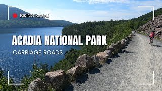 Biking Maine The Carriage Trails of Acadia National Park [upl. by Iccir153]