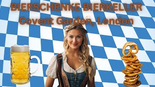 Bierschenke Bierkeller  Oktoberfest craft beer taproom Covent Garden London UK [upl. by Daune]