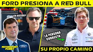 ⚠️RESOLUCIÓN INMINENTE CASO HORNER 💥FORD EXIGE RESPUESTAS 🤔 POR QUE WILLIAMS NO tiene la SUSP [upl. by Reiniar]