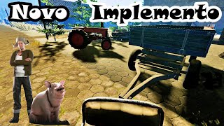 Comprei Reboque Para O Trator  Farmers Life 35 [upl. by Nnyla760]