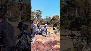 WE MADE IT First stop Pokolbin Lookout check out the views africatwin adventure [upl. by Oetomit]