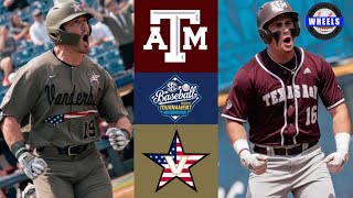 10 Texas AampM vs 4 Vanderbilt  SEC Championship Game  2023 College Baseball Highlights [upl. by Ahgem]