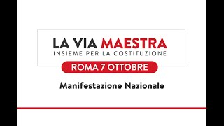 SPI CGIL VERSO LA MANIFESTAZIONE DEL 7 OTTOBRE A ROMA [upl. by Stevena]