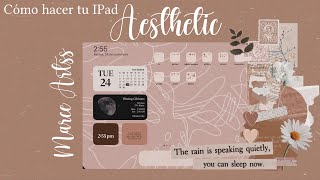 Cómo hacer tu IPad Aesthetic Tips y Trucos  Marce Artss [upl. by Htaek]