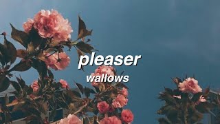 wallows  pleaser lyrics [upl. by Eixela]