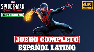 Marvels SpiderMan Miles Morales  Juego Completo en Español Latino  PC Ultra 4K 60FPS [upl. by Tena]