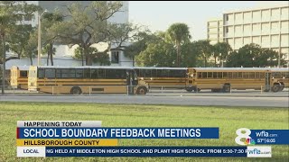 Hillsborough school district holds meeting on rezoning plans [upl. by Esinal453]