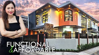 Stunning Brand new Fully Furnished House in BF Resort Las Pinas House Tour 167 [upl. by Hgielah272]