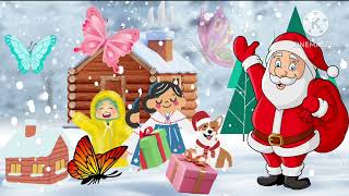 Jingle bells Jingle bells Jingle all way Christmas song song and video for kids 😍 [upl. by Juster]