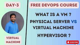 Day3  Virtual Machines Part1  Free DevOps Course  45 days  devopscourse 2023 learning vm [upl. by Sunny]