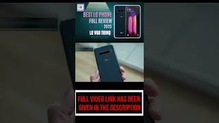 LG V60 ThinQ BEST LG Phones of 2025 [upl. by Erbas362]