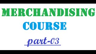 Merchandising course very important for assistant merchandiser [upl. by Gotthelf]