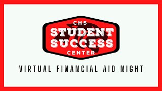 Virtual Financial Aid Night 10422 [upl. by Philipps]