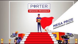 Bengaluru  Porter Rewards Program Mega Announcement 2122 [upl. by Frymire]