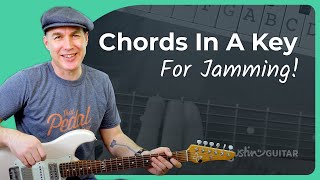 How to Find Guitar Chords in a Key [upl. by Rapp726]