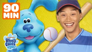 90 MINUTES of Blues Sports amp Games ⚽️ w Josh  Blues Clues amp You [upl. by Nomma]