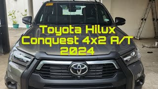 toyota hilux conquest 4x2 at 2024 oxide bronze metallic [upl. by Nirda824]