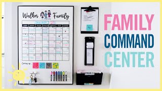 ORGANIZE  Ultimate Family Calendar [upl. by Akkinahs]