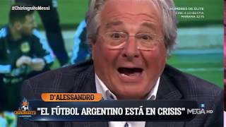 D´Alessandro ESTALLA CONTRA el fútbol ARGENTINO quotEs una COMEDIAquot [upl. by Yleve]