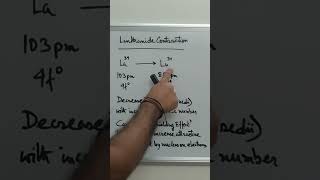 Lanthanide Contraction [upl. by Huang]