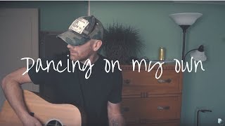 Dancing On My Own Calum Scott  Robyn Cover by Derek Cate [upl. by Gayelord]