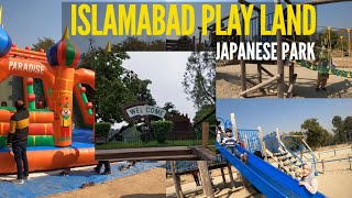 Playland Park in Islamabad  Japanese Park Family Park F9 Park Children Playland park Islamabad [upl. by Madge216]