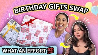 BIRTHDAY MYSTERY BOX CHALLENGE ft ThatQuirkyMiss  ULTIMATE GIFTS SWAP  Aanam C [upl. by Naimed219]