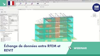 Échange de données entre RFEM et REVIT [upl. by Anialahs406]