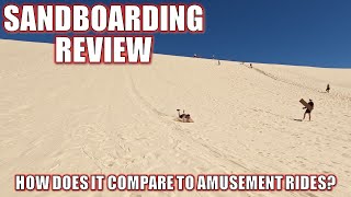 Sandboarding Review Moreton Island  How Does it Compare to Amusement Rides [upl. by Phelips]