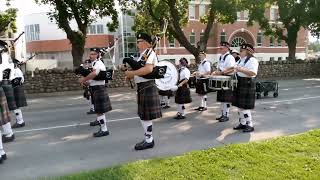 peachfest 2024 Summerland BC pipe band [upl. by Aznaed351]