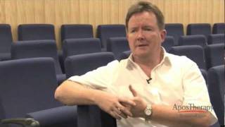 Professor Phillip Conaghan talks AposTherapy knee pain treatment [upl. by Rikahs]