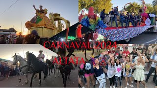 Carnaval de Altata 2024 🎡🐴🕺👏música recorridocabalgata y muchas cosas más [upl. by Labors]