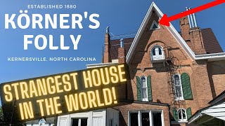 Korners Folly  The Strangest House In The World Located in Kernersville North Carolina 1880 [upl. by Naujuj]