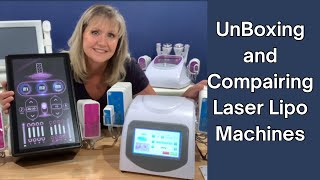 Comparing Laser Lipo Machines  Unboxing a New Model Laser Lipo Machine  Affordable Laser Lipo [upl. by Yrrek426]