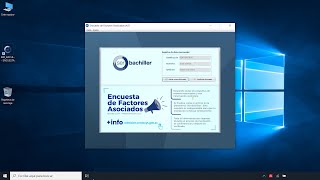 Encuestas de Factores Asociados Descargar Instalar Llenar Guardar Subir  Ser Bachiller enero 2020 [upl. by Mapel]