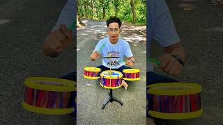 New big Hip Hop Drums Set Senior Musical Band Instruments with 3 Drums 1 Dish 1 Stool amp Sticks🔥 [upl. by Elletse]