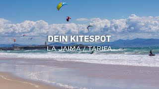 DEIN KITESPOT  Kitesurfen in La Jaima  Carbones Tarifa Spanien [upl. by Rebecca744]