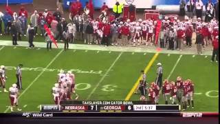 2014 Gator Bowl  Nebraska Vs Georgia [upl. by Sitarski]