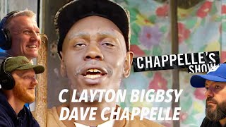 Clayton Bigsby Black White Supremacist  Chappelle’s Show REACTION  OFFICE BLOKES REACT [upl. by Innavoj740]