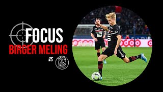 🎯 Focus sur Birger Meling 🇳🇴 vs Paris SG [upl. by Kipper2]