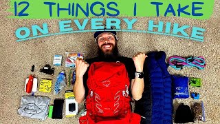 Whats the Right Gear for a Day Hike  What I bring on all my hikes and why [upl. by Coral]