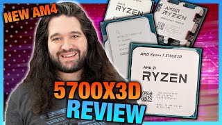 New AMD Ryzen 7 5700X3D CPU Review amp Benchmarks vs 5800X3D amp More [upl. by Matilde]