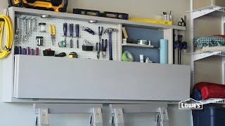 Garage Workbench and Tool Storage [upl. by Garratt]