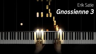 Erik Satie  Gnossienne No 3 [upl. by Hseyaj92]