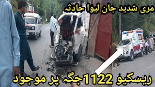 today murree serious accidents murree truck accident crushed a suzuki today murree accidents 09 Sep [upl. by Benedick889]