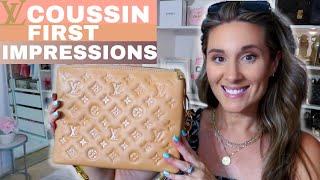 LV COUSSIN PM FIRST IMPRESSIONS  WHAT FITS PROS CONS MOD SHOTS [upl. by Pradeep628]