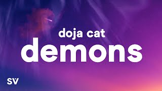 Doja Cat  Demons Lyrics [upl. by Aehcsrop599]